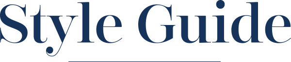 Golden Angels Gala | Style Guide